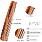 Handgefertigter 16,7 cm kompakter Friseurkamm (T11)