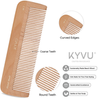 Klassischer grobzahniger Holzkamm – Friseurkamm (W3)