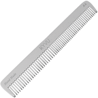 Großer Aluminium-Zweizahnkamm – Friseurkamm (A4)