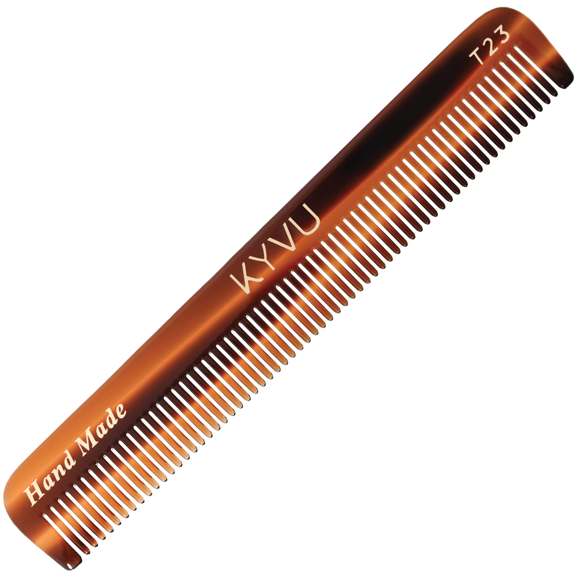 Handgefertigter 12,3 cm kompakter Reisekamm (T23)