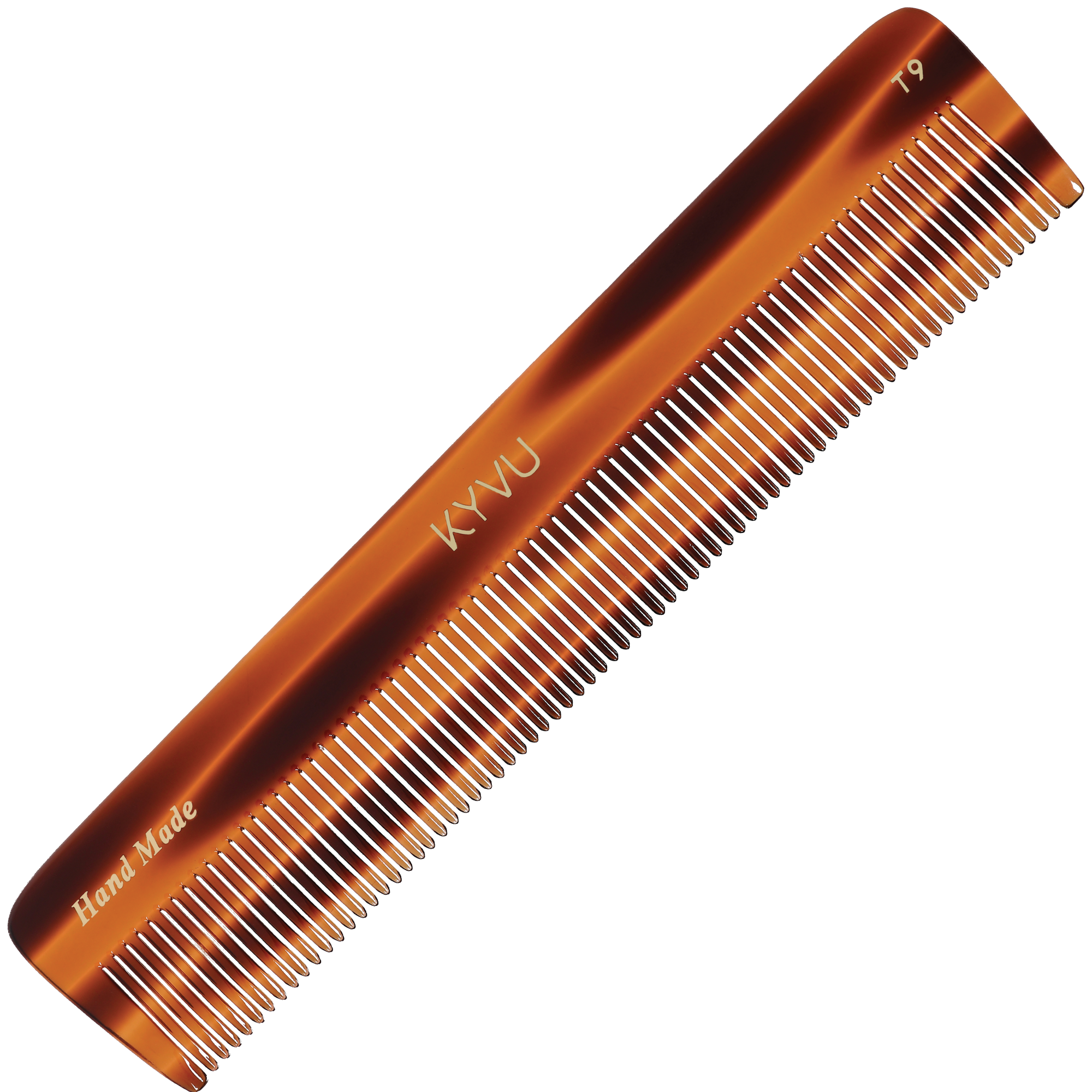 Handgefertigter 18,7 cm Präzisions-Feinzahnkamm (T9)