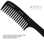  KYVU B18 cellulose acetate close-up showing smooth glossy black finish