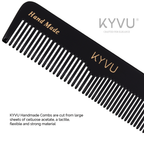 KYVU B4 cellulose acetate close-up showing smooth glossy black finish