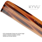 KYVU T5 cellulose acetate close-up showing warm mottled tortoiseshell pattern